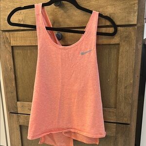Nike Women's Orange Running Tank Top